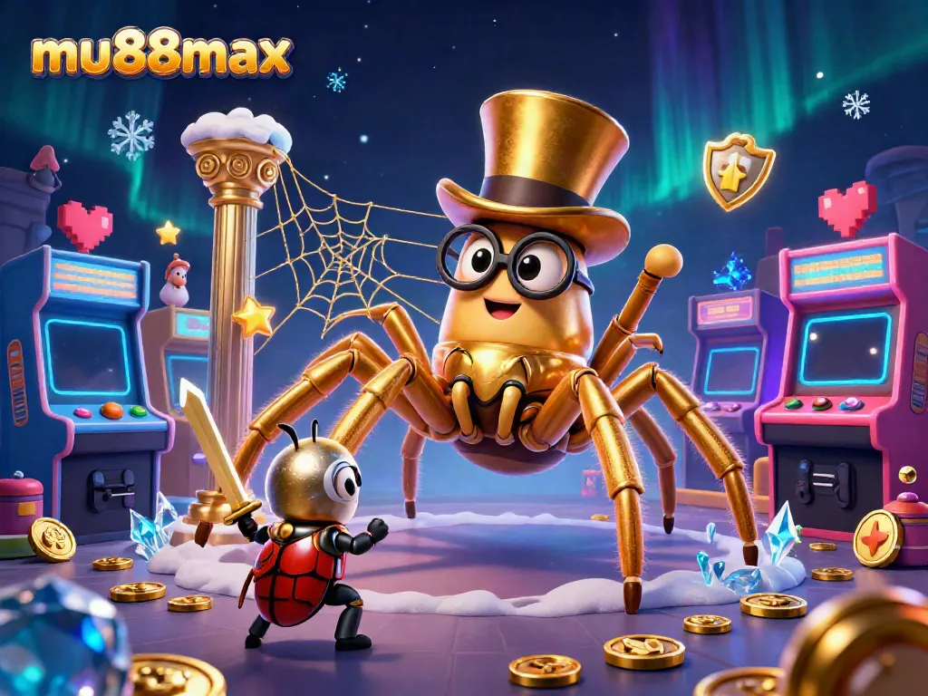 Experience thrilling gameplay with mu88max in a vibrant casino scene featuring characters and gaming elements.