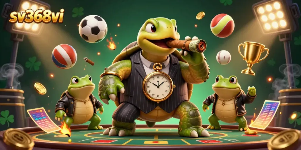 Engage with sv368vi's exciting sports betting scene featuring dynamic characters and vibrant elements.