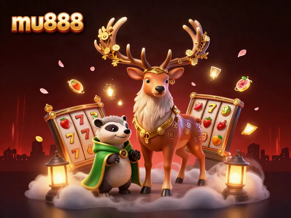 Experience the thrill of gameplay with mu888's vibrant casino atmosphere and dynamic slot elements.
